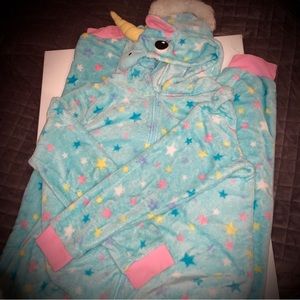 Women’s Unicorn Onesie Pajamas Sz. XL